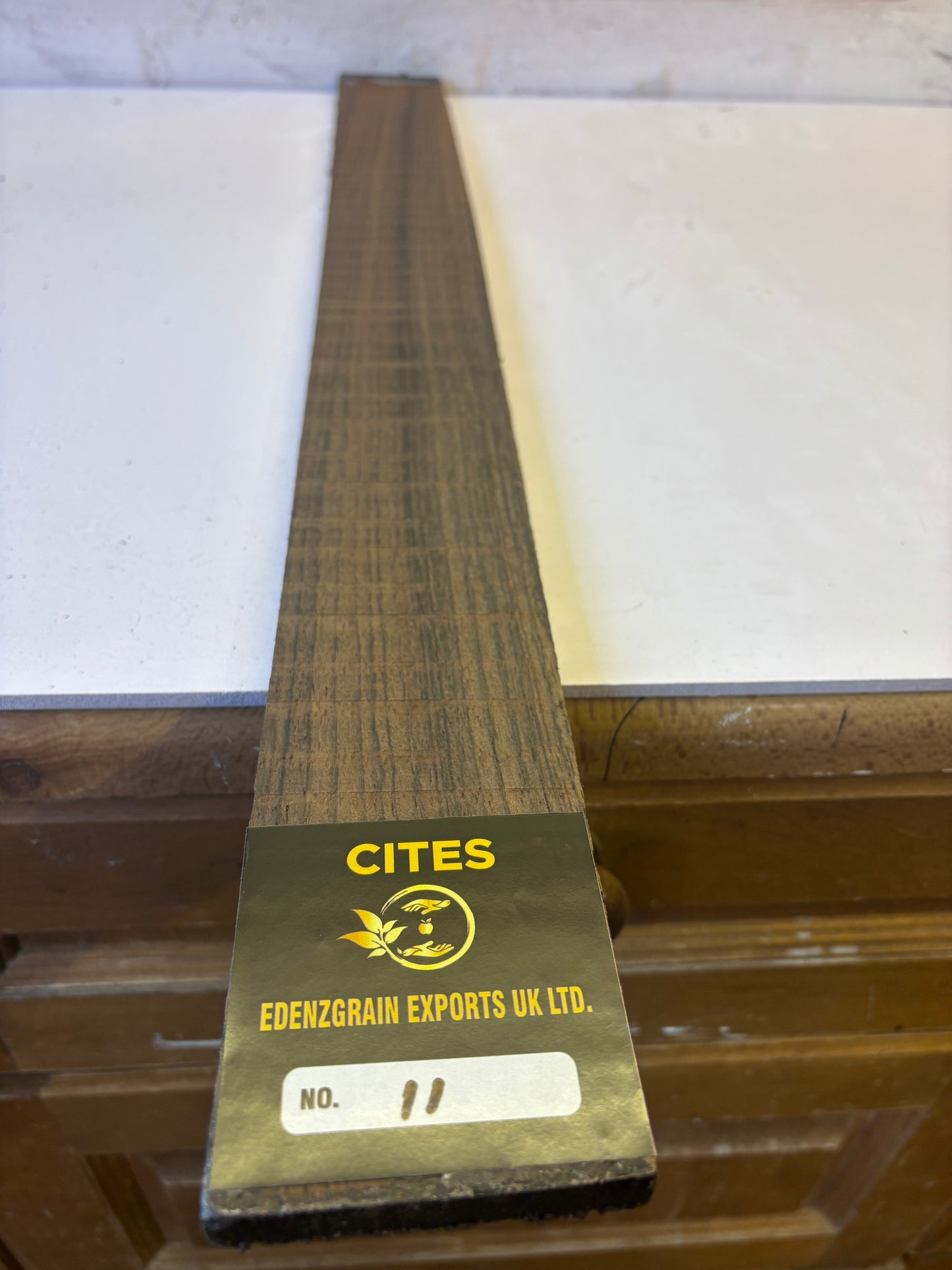 Indian rosewood finger boards bass 720/68-70/9MM