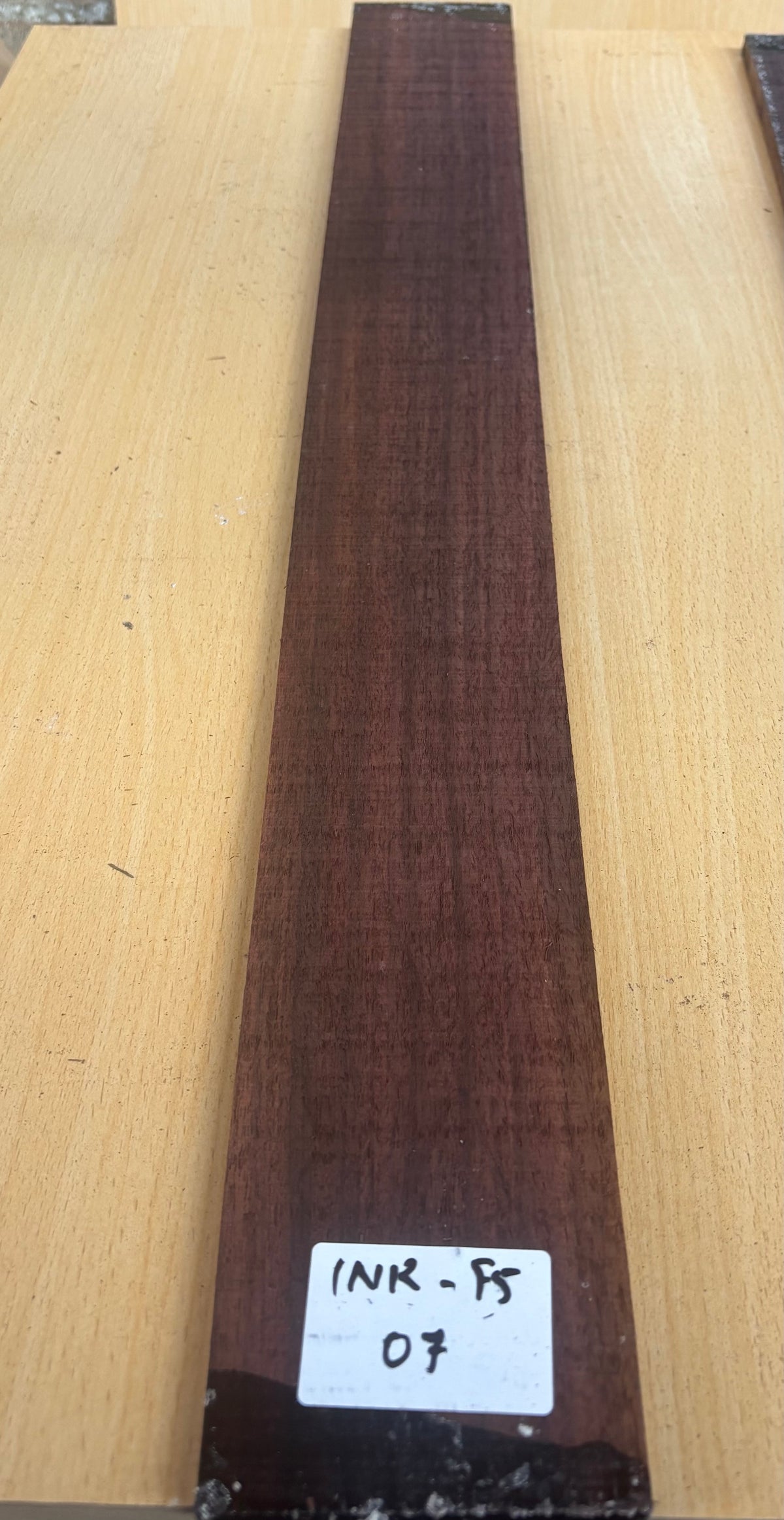 INDIAN ROSEWOOD 5 STRING GUITAR FINGER BOARD 725/80-85/9MM INR F5 07