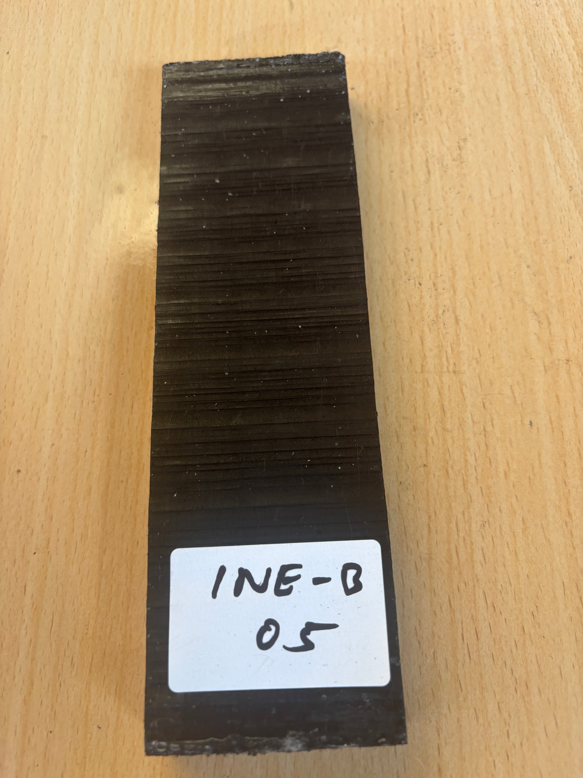 INDIAN EBONY BRIDGE BLANK 200/50/12MM INE BR 01-05