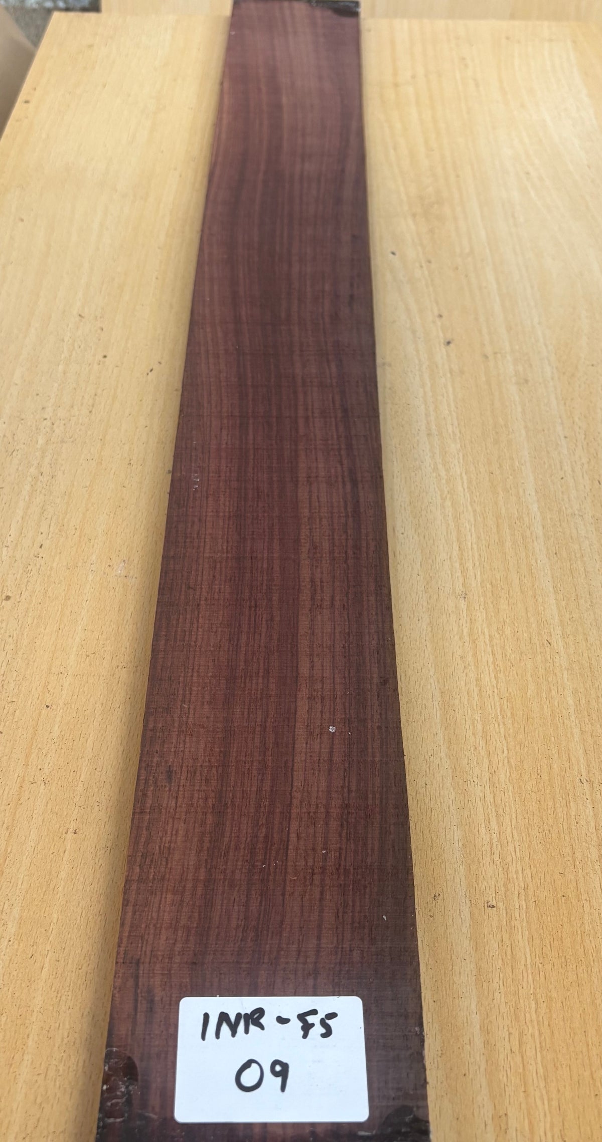 INDIAN ROSEWOOD 5 STRING GUITAR FINGER BOARD INR F5 09