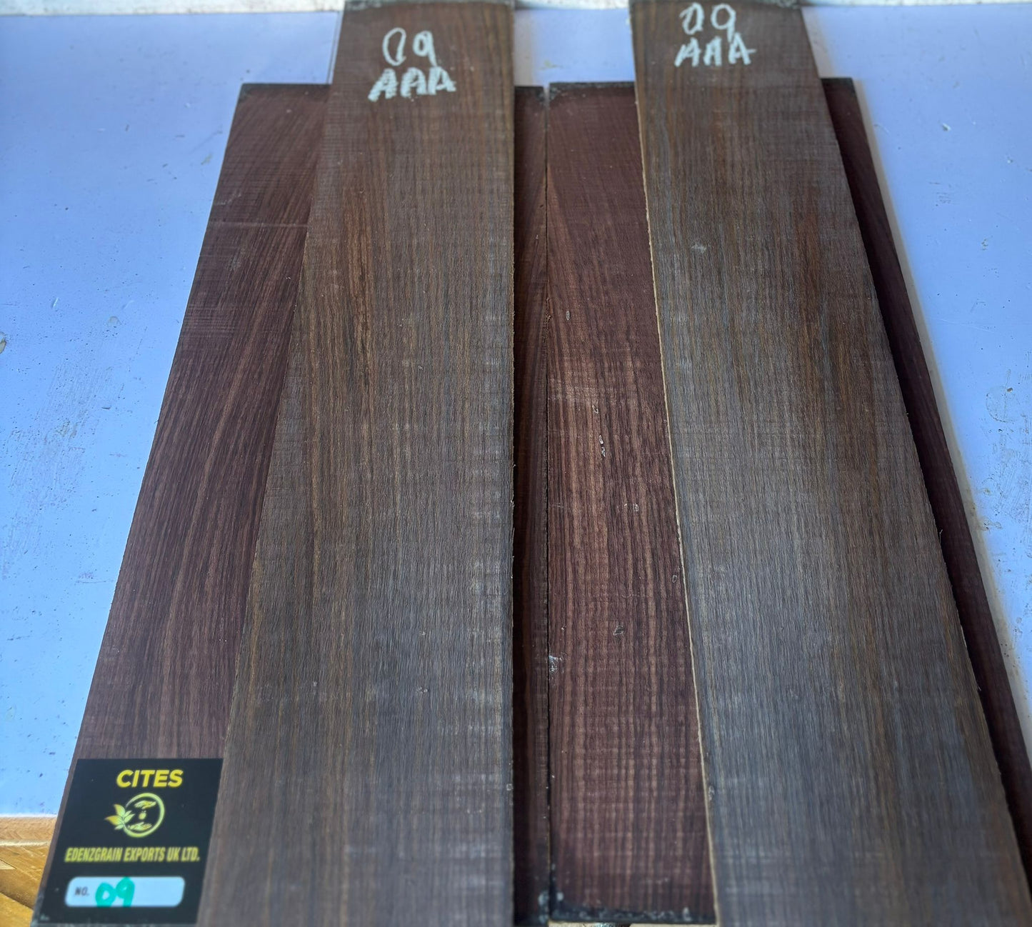 Indian Rosewood Back And Sides 09 AAA (Western)