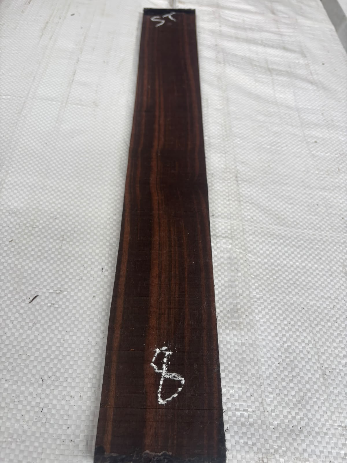 Indian Ebony Finger Boards Striped 8