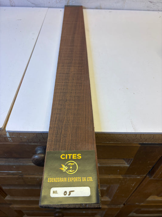 Indian rosewood finger boards bass 720/68-70/9MM