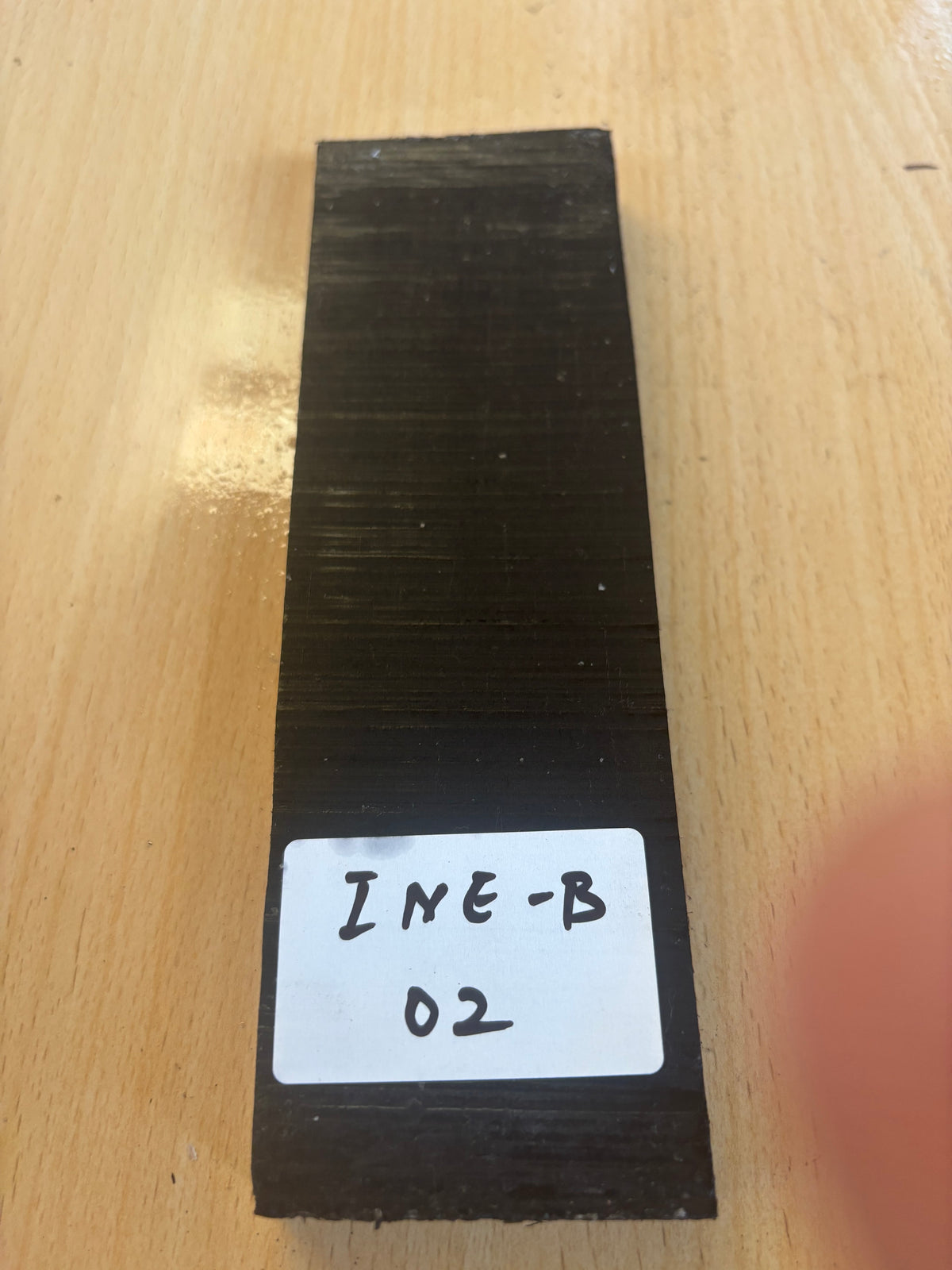 INDIAN EBONY BRIDGE BLANK 200/50/12MM INE BR 01-05