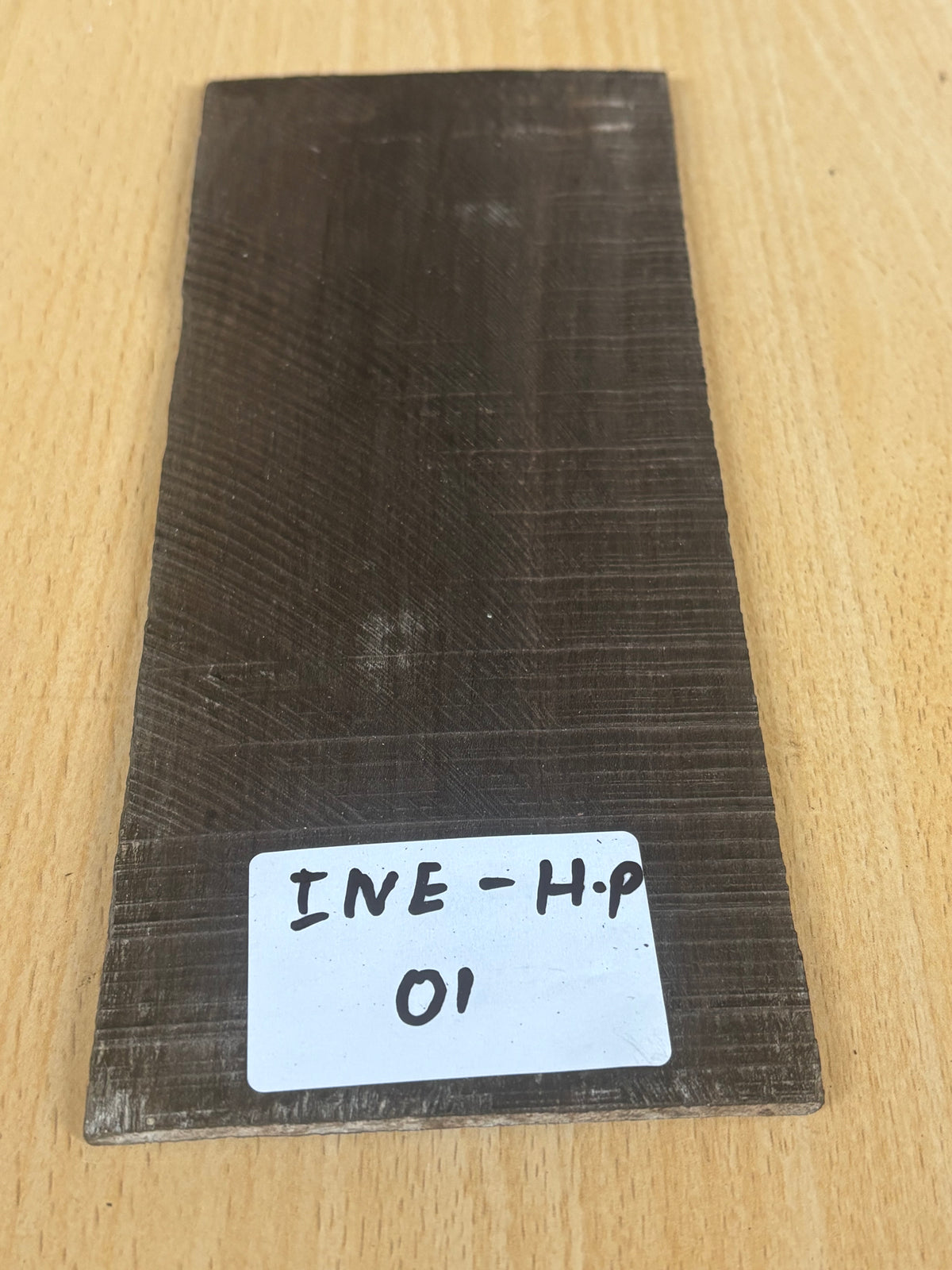 INDIAN EBONY HEAD PLATES 200/100/3.5MM INE HP 01