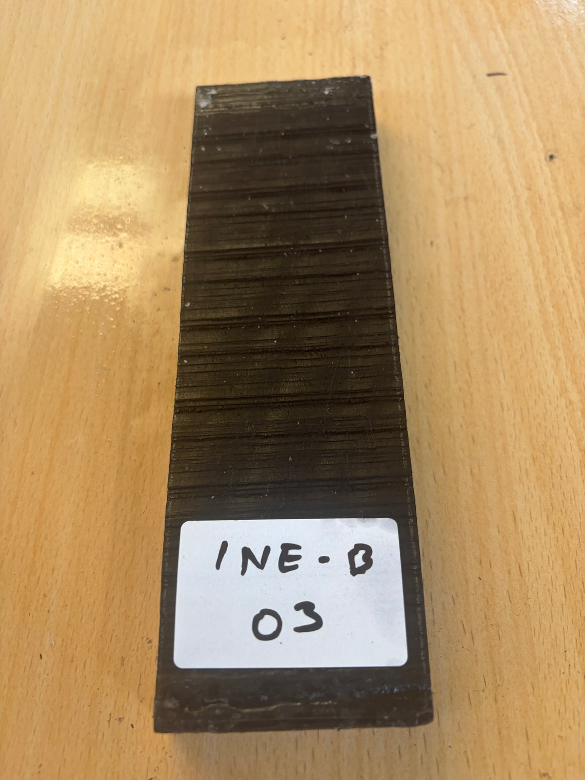 INDIAN EBONY BRIDGE BLANK 200/50/12MM INE BR 01-05