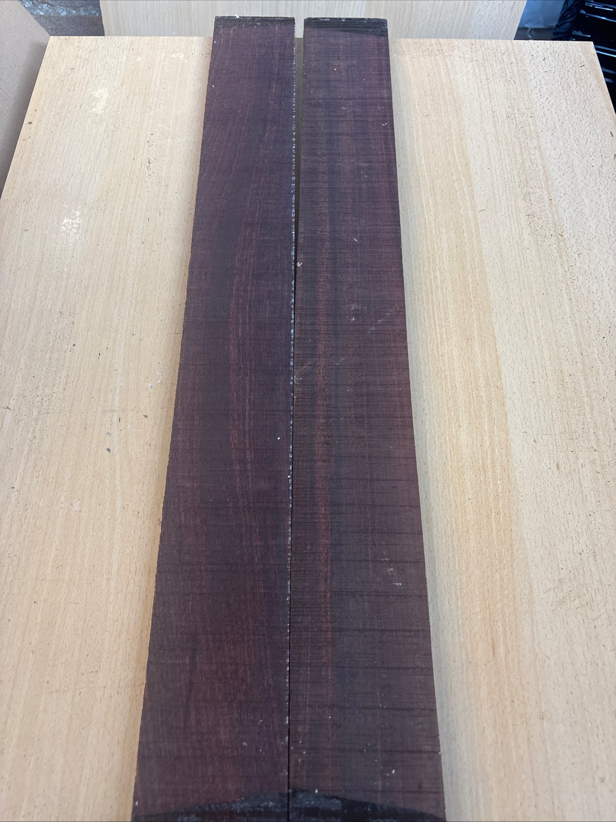 INDIAN ROSEWOOD 5 STRING GUITAR FINGER BOARDS 725/80-85/9mm 01