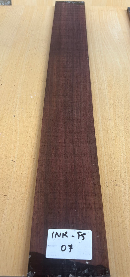 INDIAN ROSEWOOD 5 STRING GUITAR FINGER BOARD 725/80-85/9MM INR F5 07