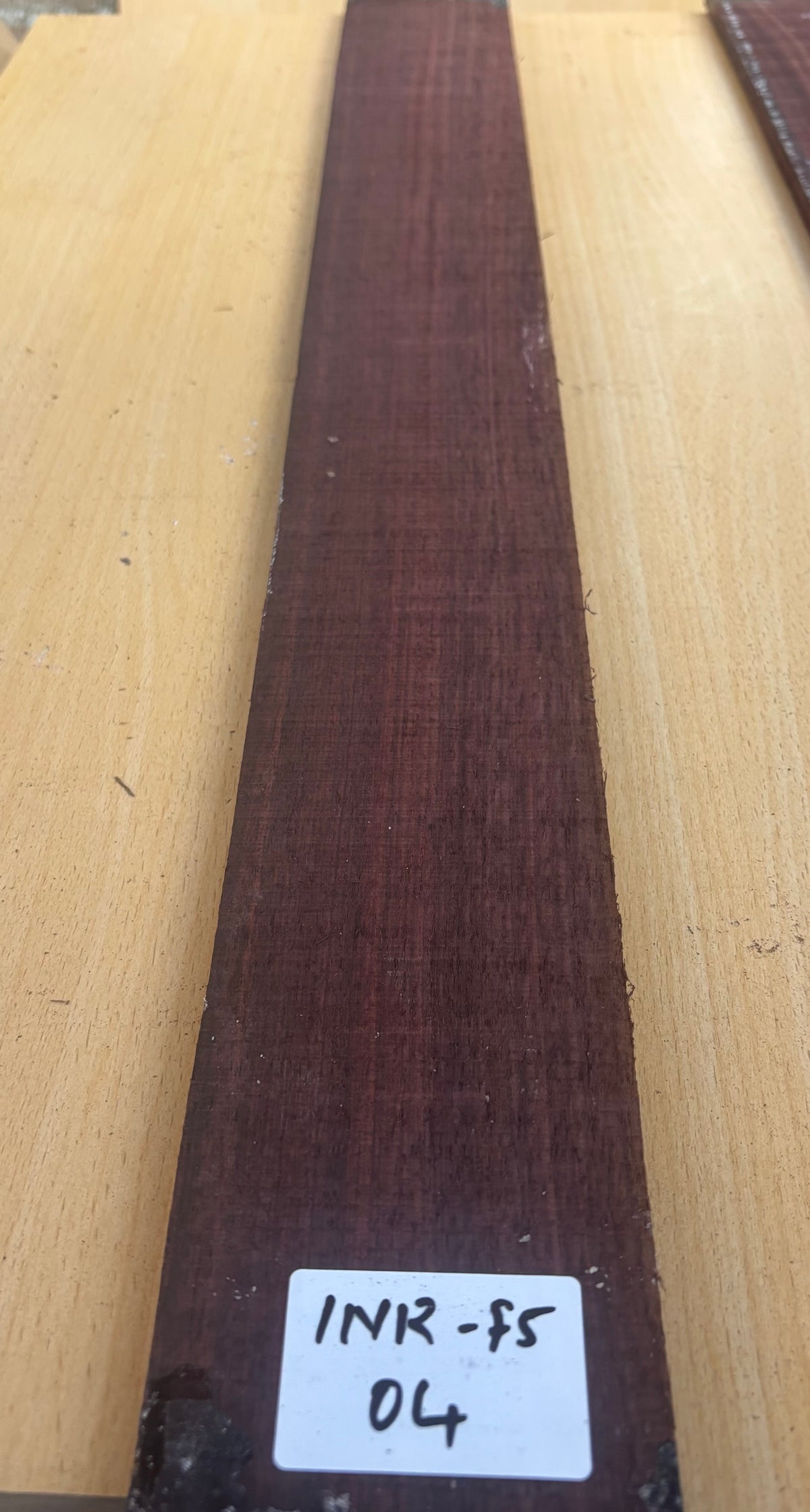 INDIAN ROSEWOOD 5 string finger board 725/80-85/9MM INR F5 04