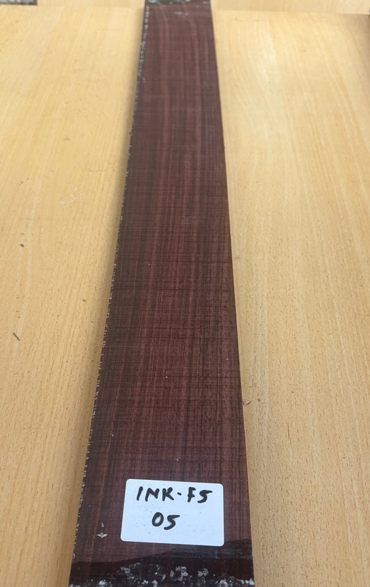 INDIAN ROSEWOOD 5 STRING GUITAR FINGER BOARD 725/80-85/9MM 05