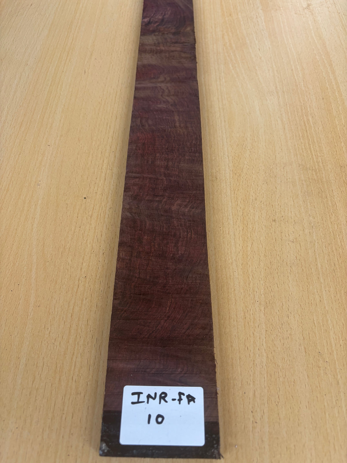 INDIAN ROSEWOOD FINGER BOARDS FIGURED 530/60-70/10MM INR FA 10