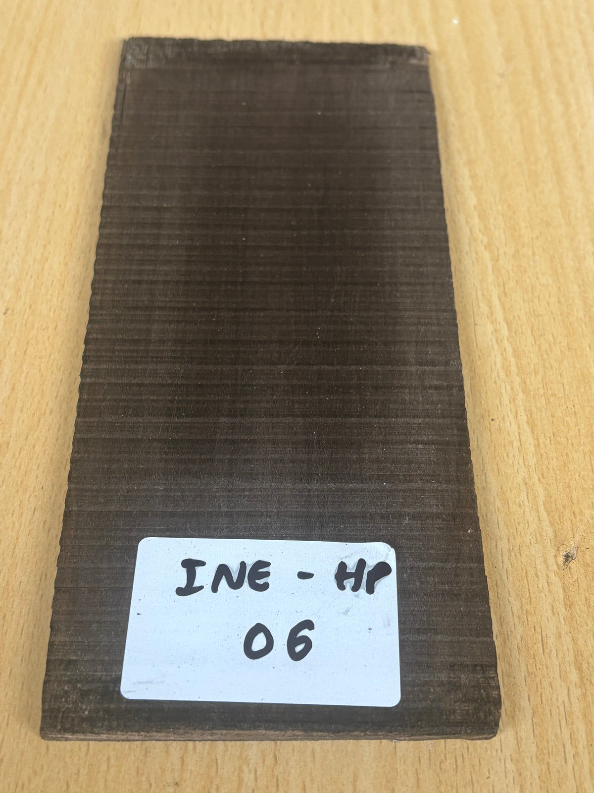INDIAN EBONY HEAD PLATES
200/100/3.5MM INE HP 06