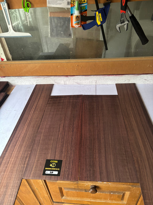 Indian rosewood back and sides 28(western) 550/220/4.5 - 850/130/4.5MM