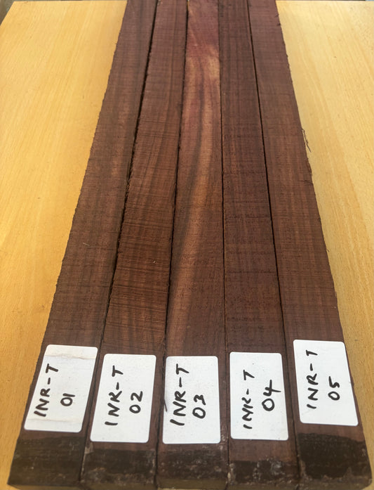 INDIAN ROSEWOOD TURNING BLANK 24/1.5/1.5inches INR T 01-05