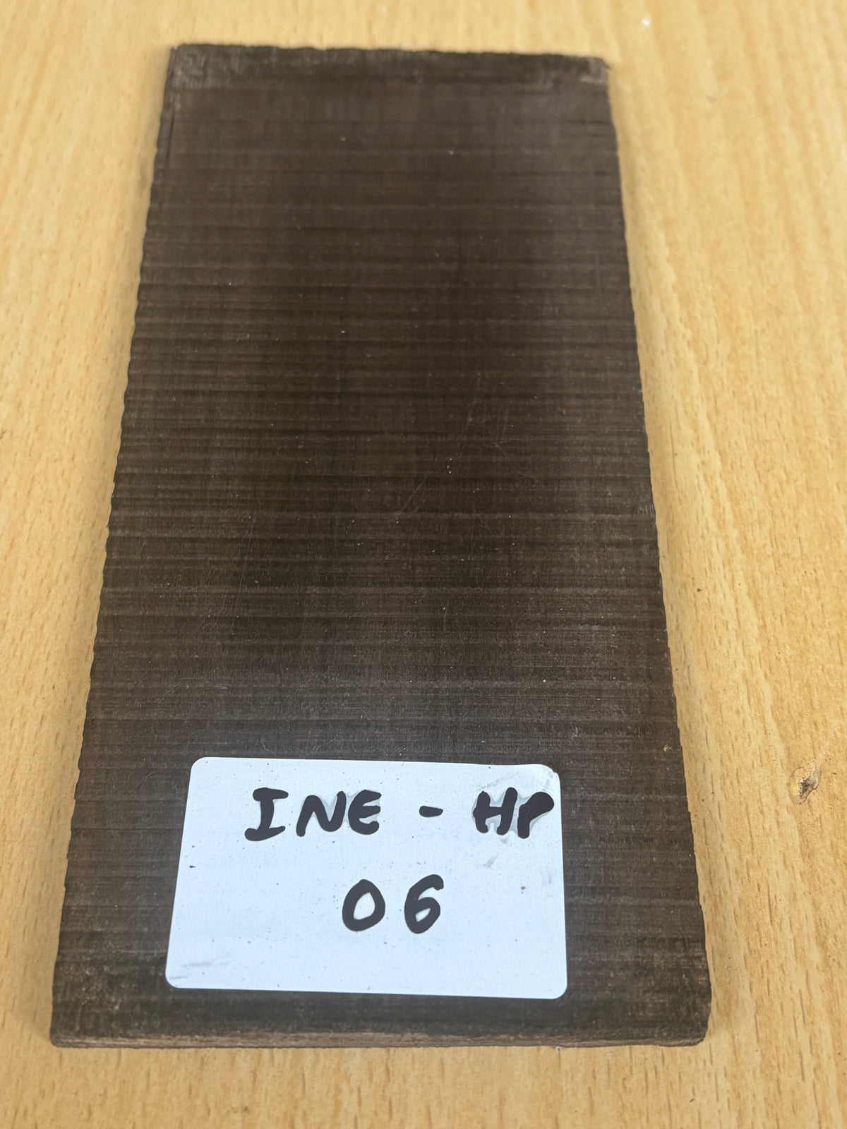 INDIAN EBONY HEAD PLATES
200/100/3.5MM INE HP 06