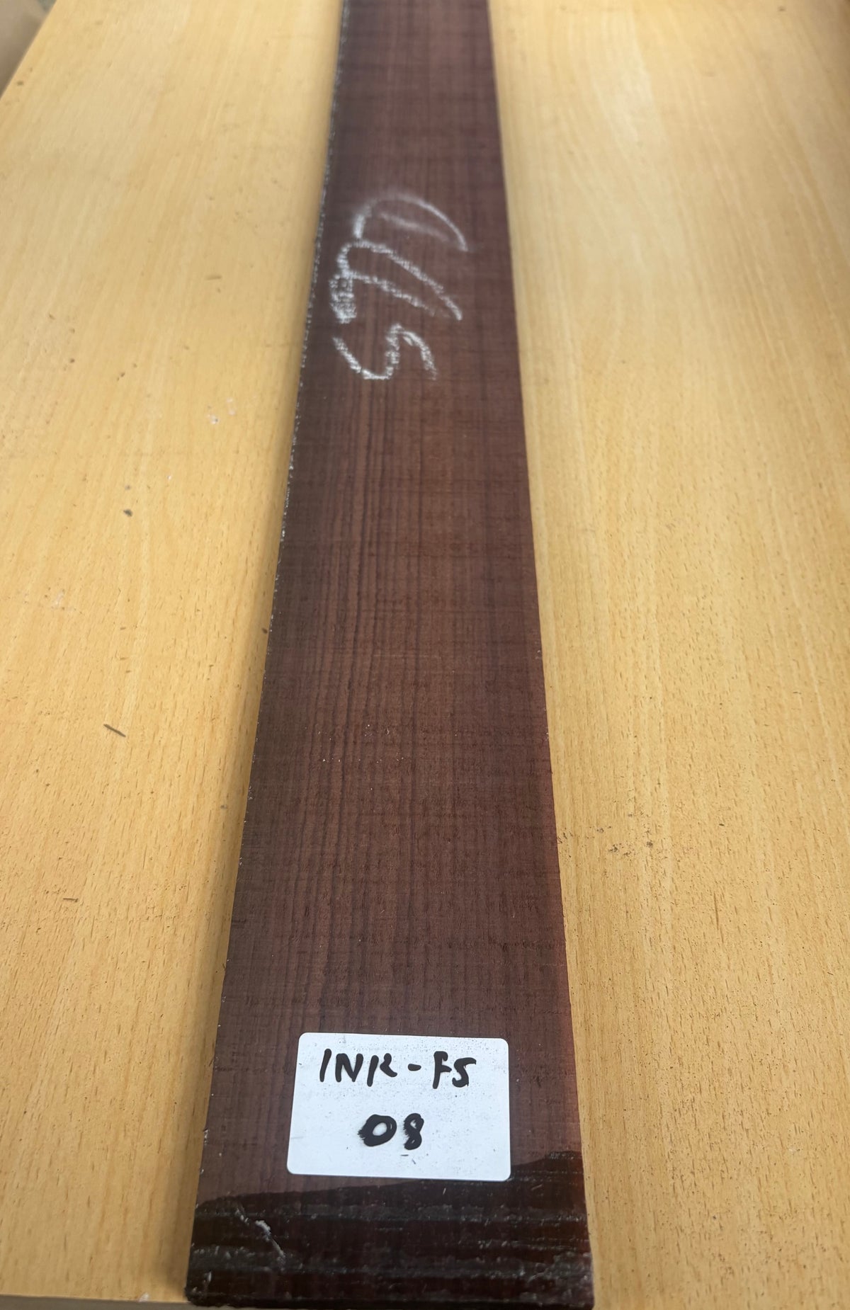 INDIAN ROSEWOOD 5 STRING GUITAR FINGER BOARD 725/80-85/9MM INR F5 08