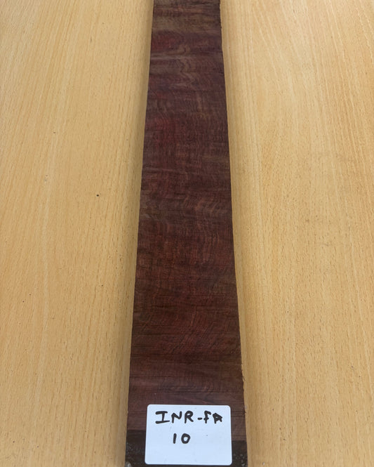 INDIAN ROSEWOOD FINGER BOARDS FIGURED 530/60-70/10MM INR FA 10