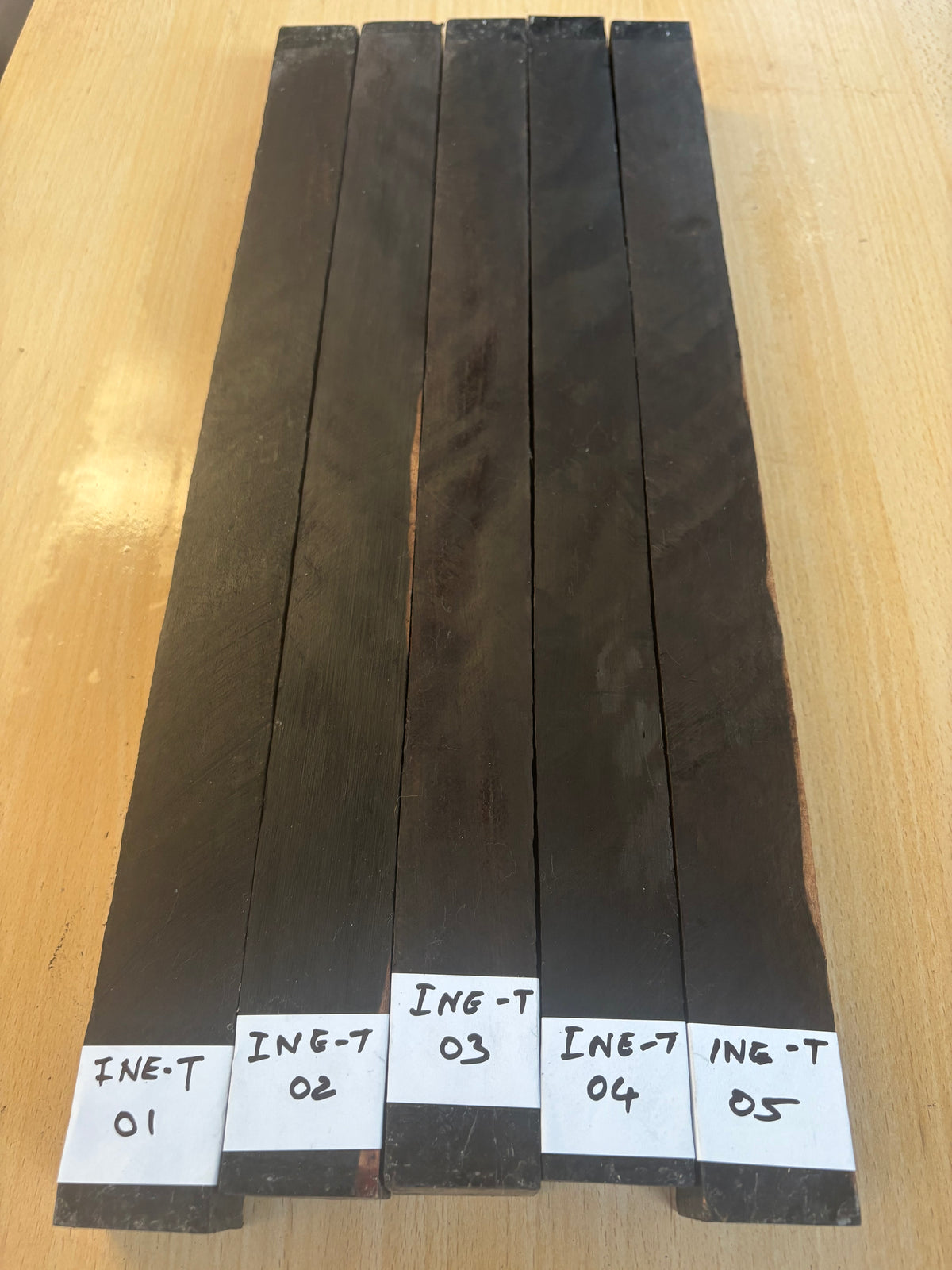 INDIAN EBONY BRIDGE BLANK 200/50/12MM INE BR 01-05