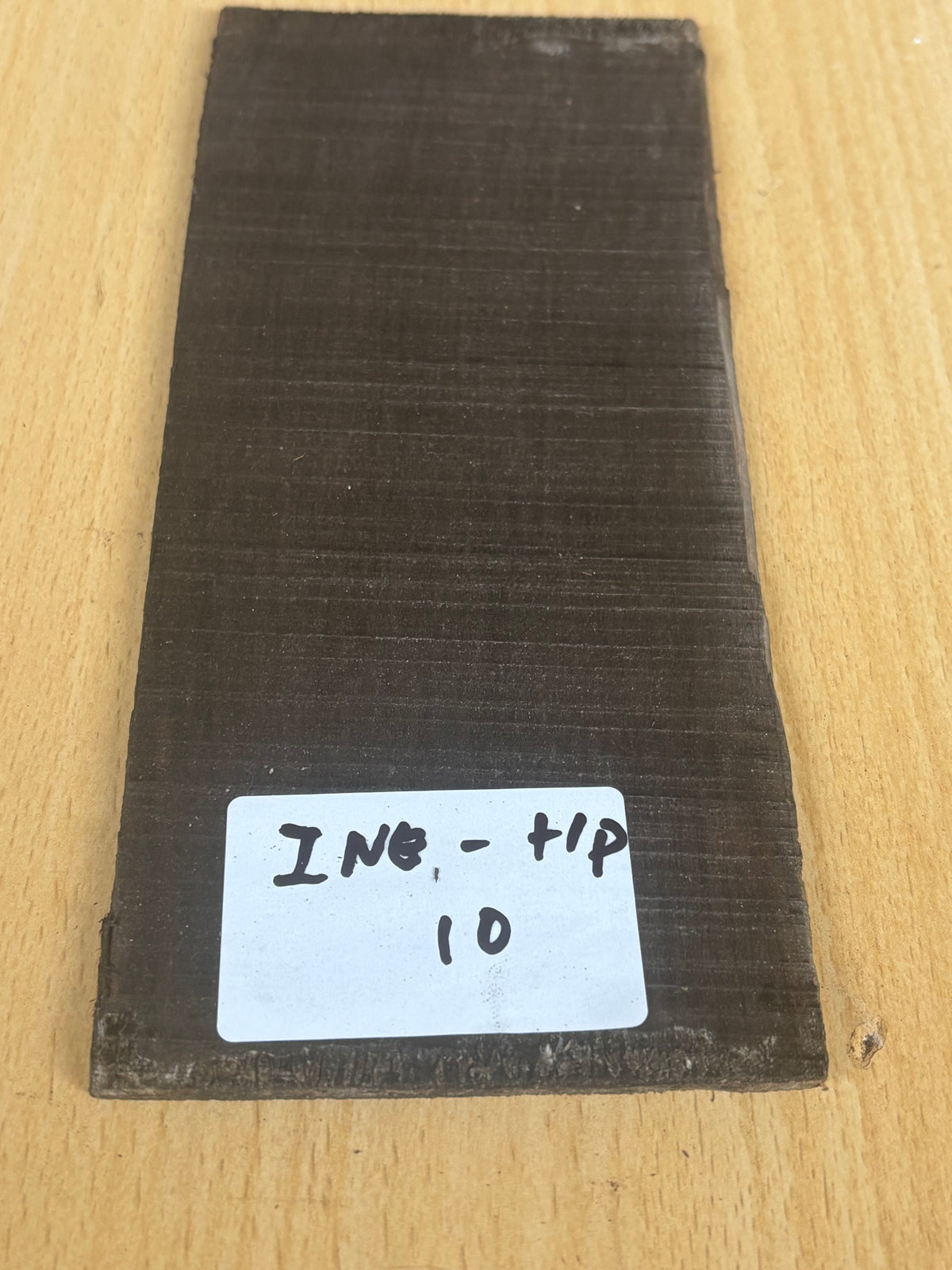 INDIAN EBONY HEAD PLATES
200/100/3.5MM INE HP 10