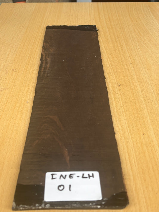 INDIAN EBONY EXTRA LARGE HEAD PLATES 400/100/3.5MM INE LH 01