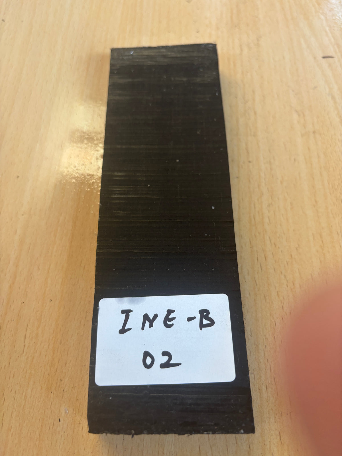 INDIAN EBONY BRIDGE BLANK 200/50/12MM INE BR 01-05