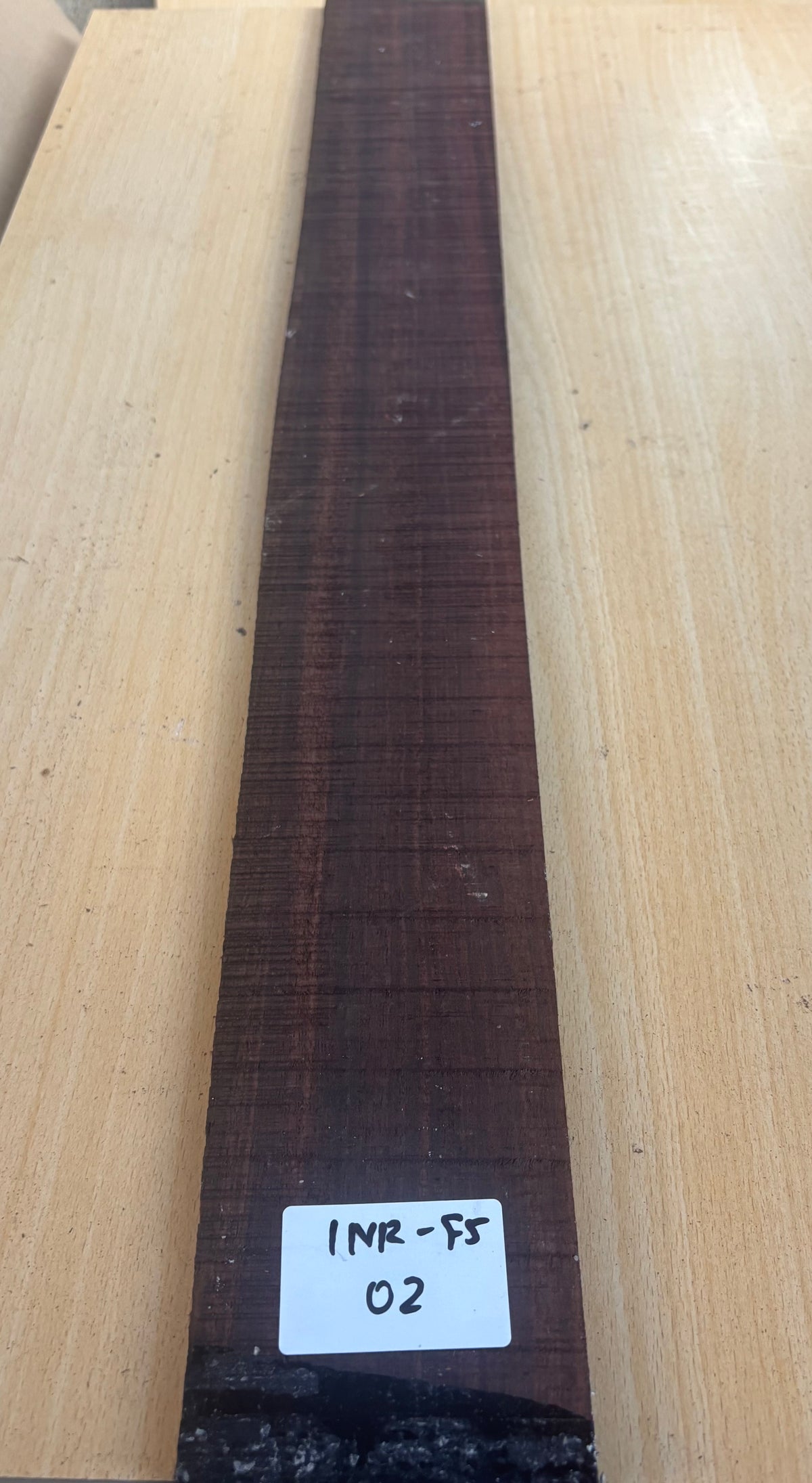 INDIAN ROSEWOOD 5 STRING FINGER BOARDS 725/80-85/9MM 02