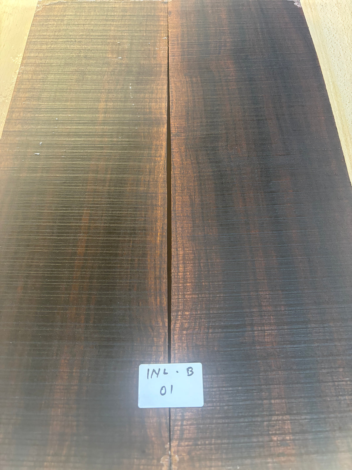 INDIAN LAUREL BODY BLANKS 550/220/25MM *2 piece
