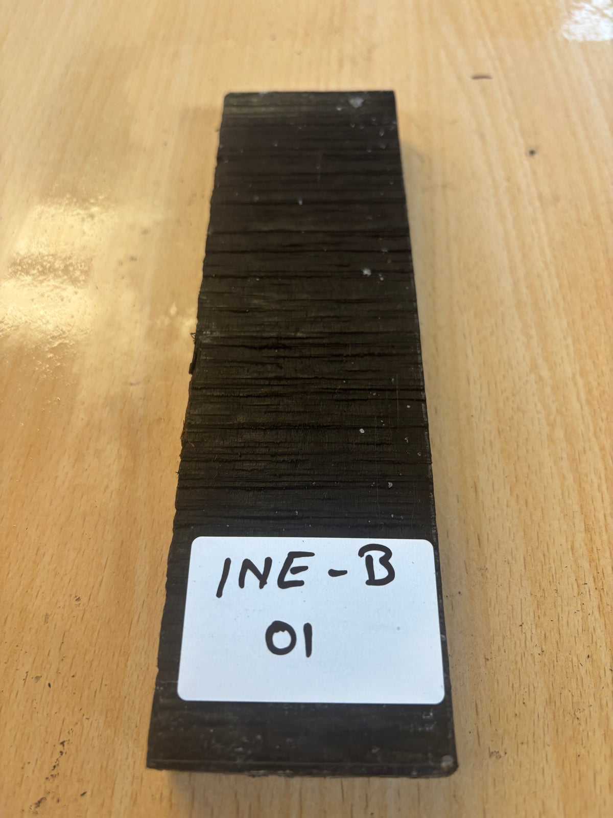 INDIAN EBONY BRIDGE BLANK 200/50/12MM INE BR 01-05