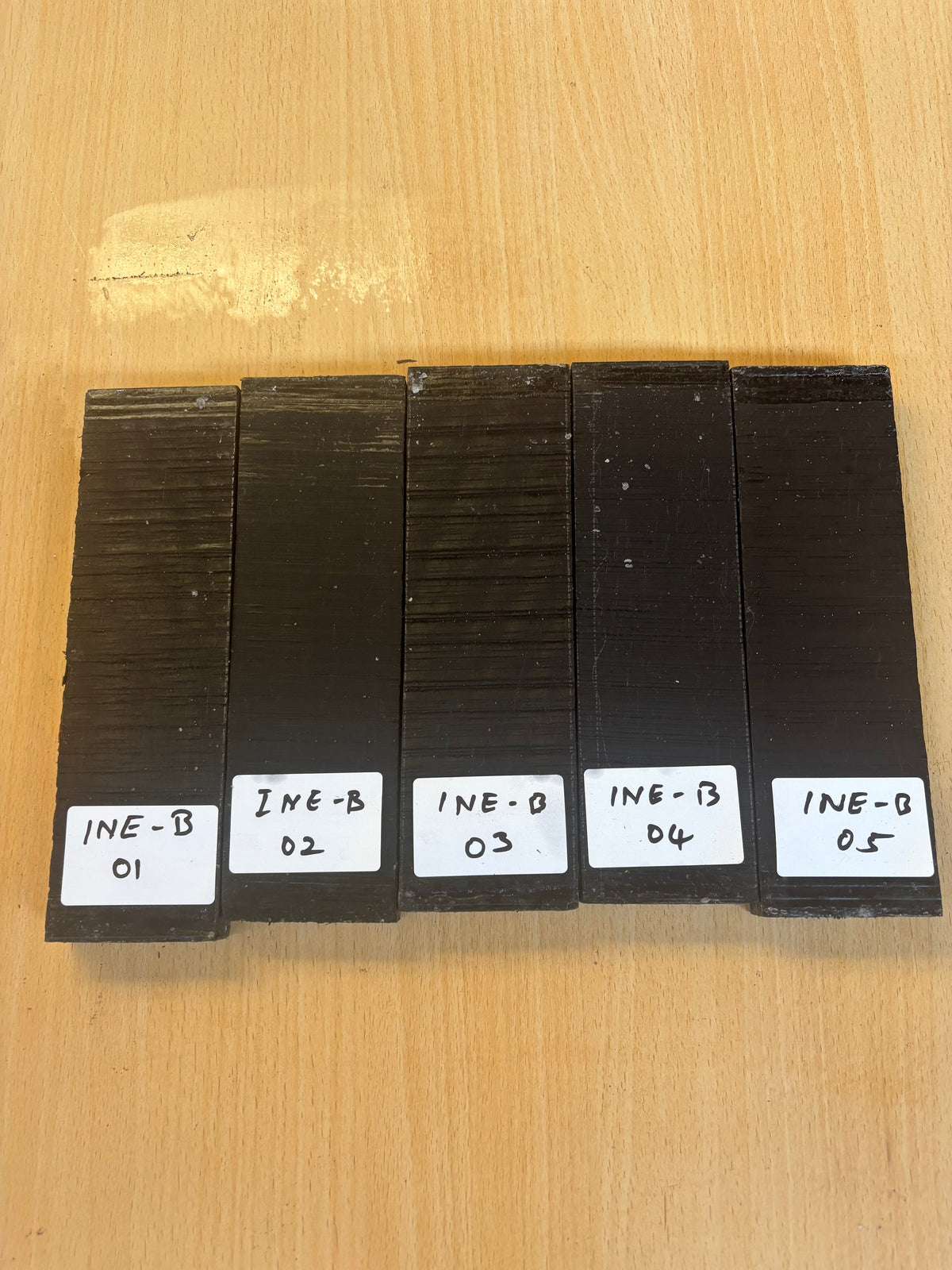 INDIAN EBONY BRIDGE BLANK 200/50/12MM INE BR 01-05