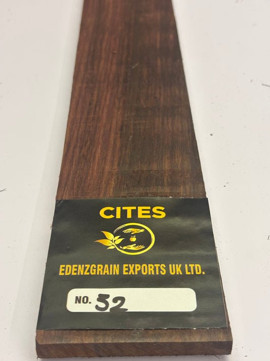 Indian rosewood finger boards 530/60-70/9MM