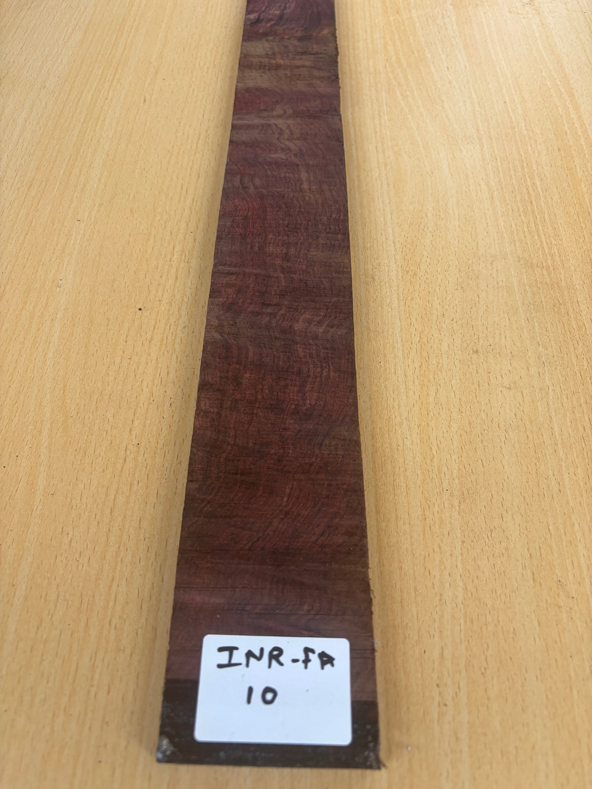 INDIAN ROSEWOOD FINGER BOARDS FIGURED 530/60-70/10MM INR FA 10