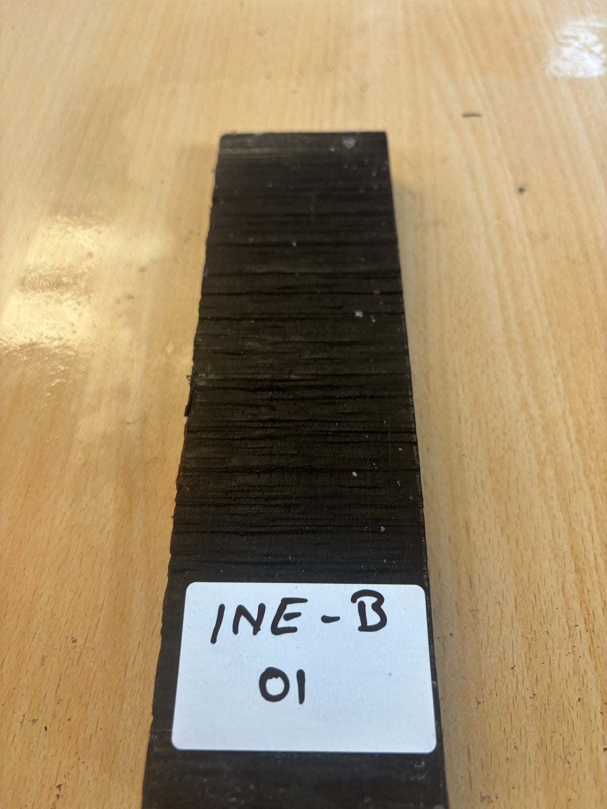 INDIAN EBONY BRIDGE BLANK 200/50/12MM INE BR 01-05
