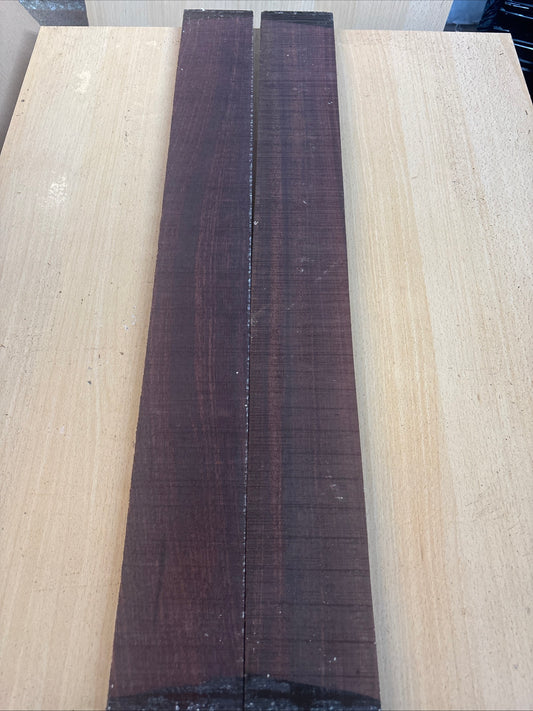 INDIAN ROSEWOOD 5 STRING GUITAR FINGER BOARDS 725/80-85/9mm 01