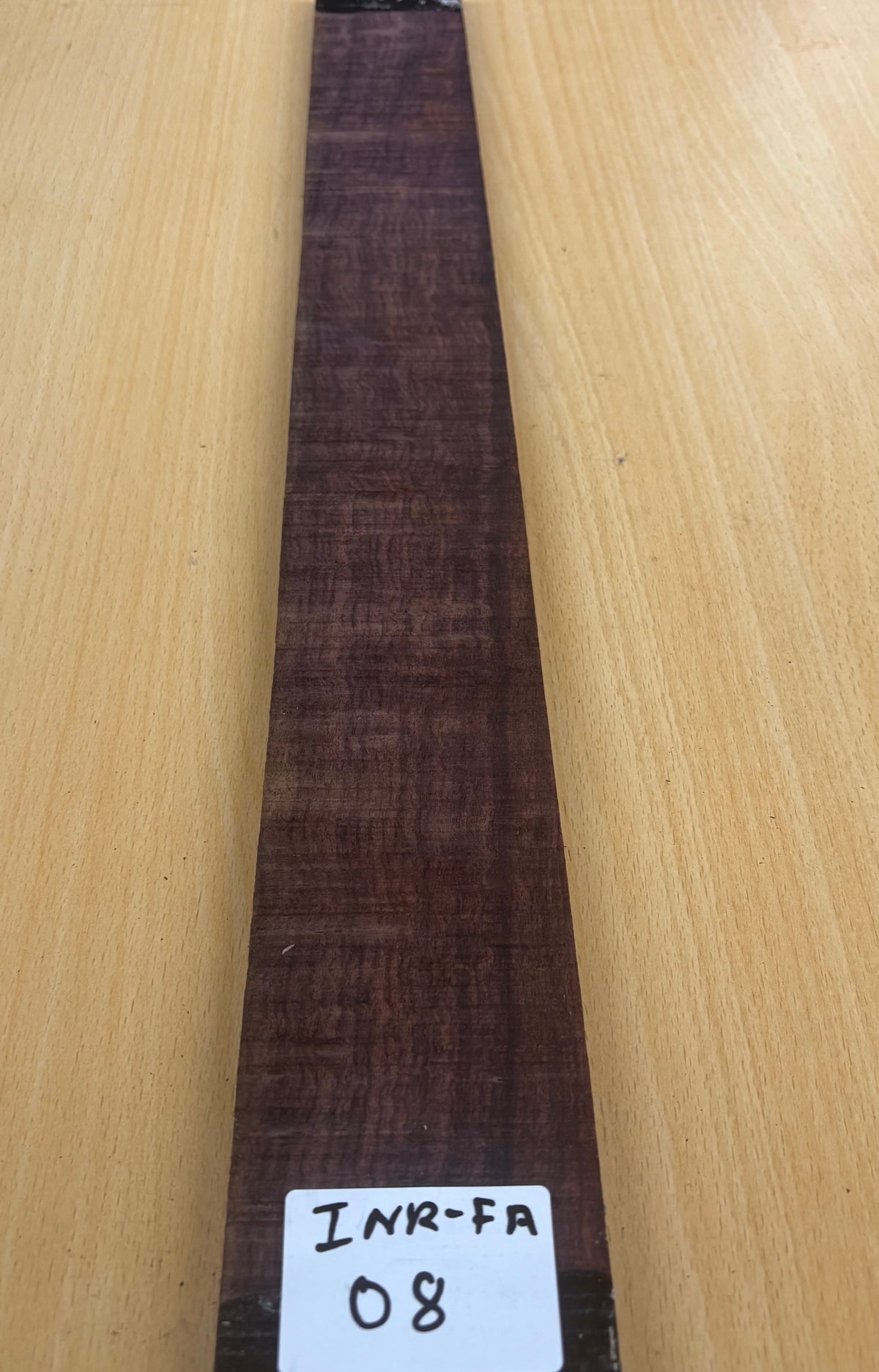 INDIAN ROSEWOOD FINGER BOARDS FIGURED 530/60-70/10MM INR FA 08