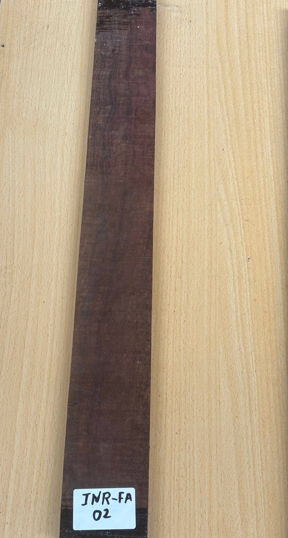 INDIAN ROSEWOOD FINGER BOARDS FIGURED 530/60-70/10MM INR FA 02