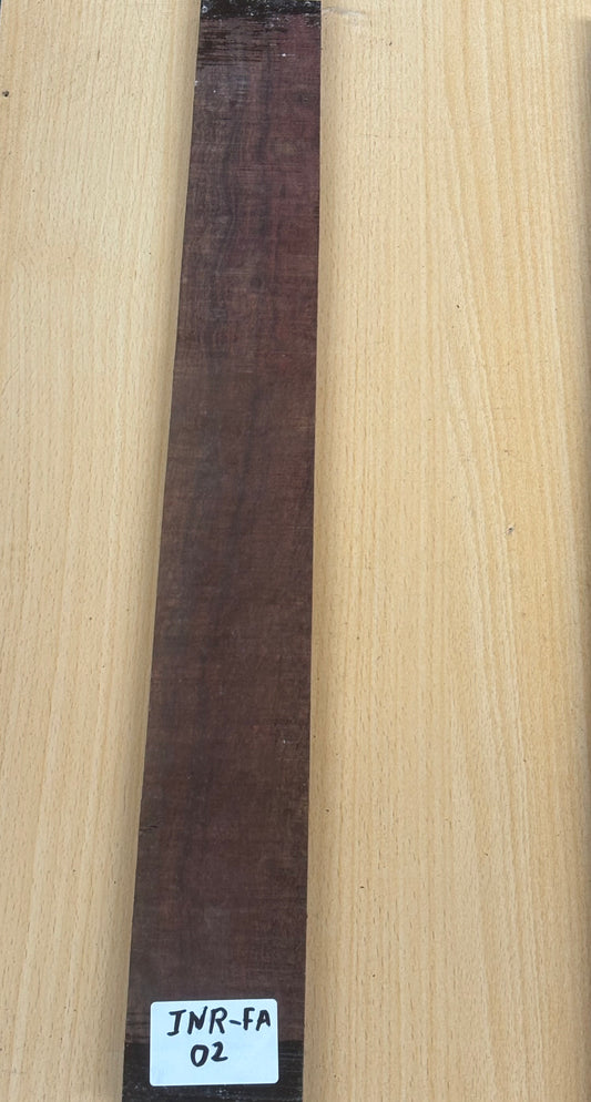 INDIAN ROSEWOOD FINGER BOARDS FIGURED 530/60-70/10MM INR FA 02