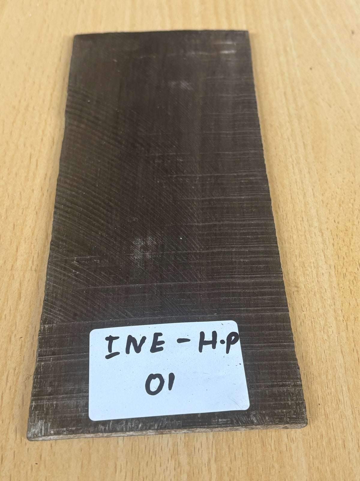 INDIAN EBONY HEAD PLATES 200/100/3.5MM INE HP 01