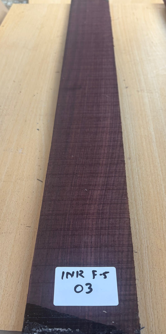 INDIAN ROSEWOOD 5 STRING FINGER BOARD 725/80-85/9mm INR F5 03