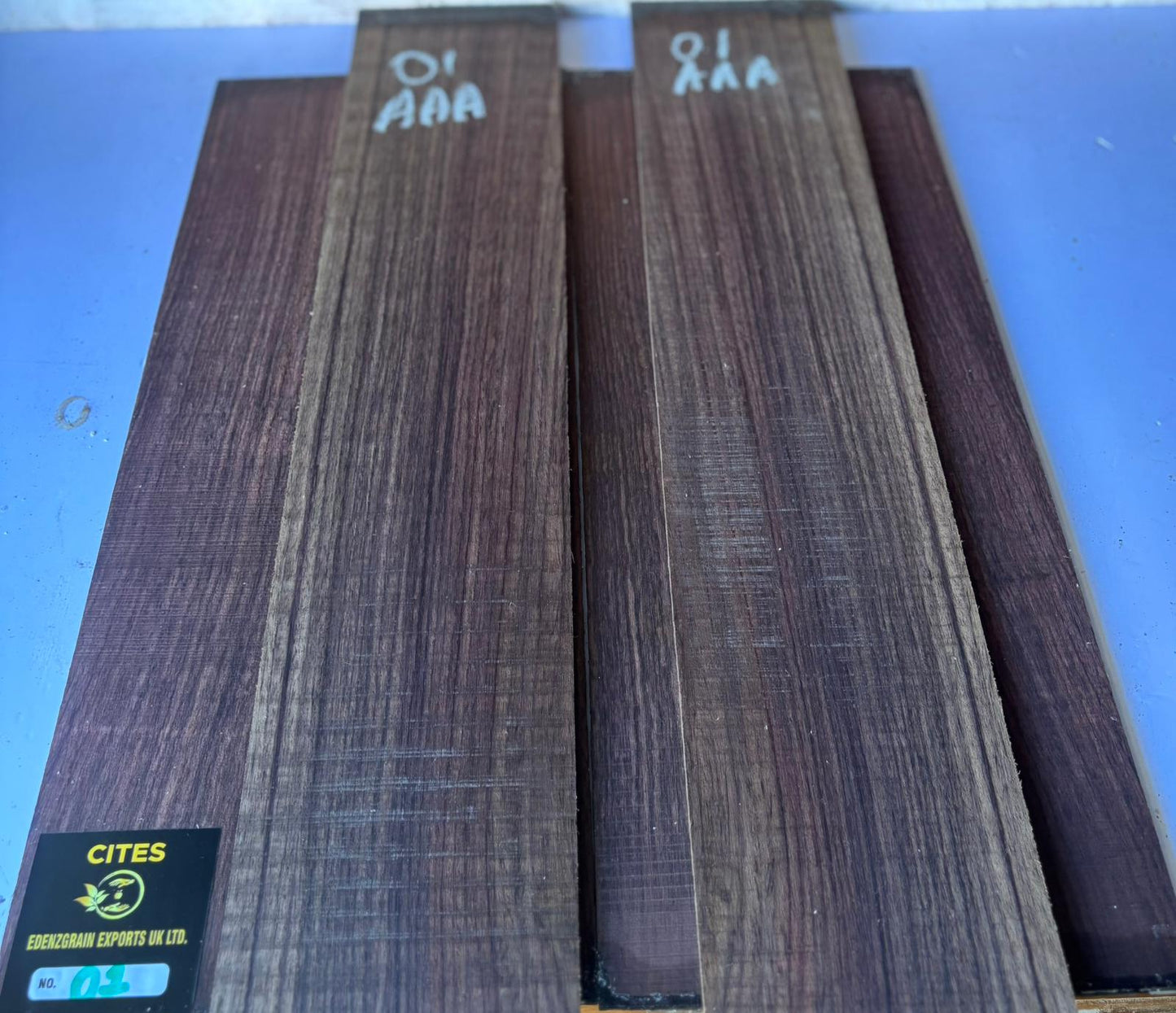 Indian Rosewood Back & Sides 01 AAA (Western)