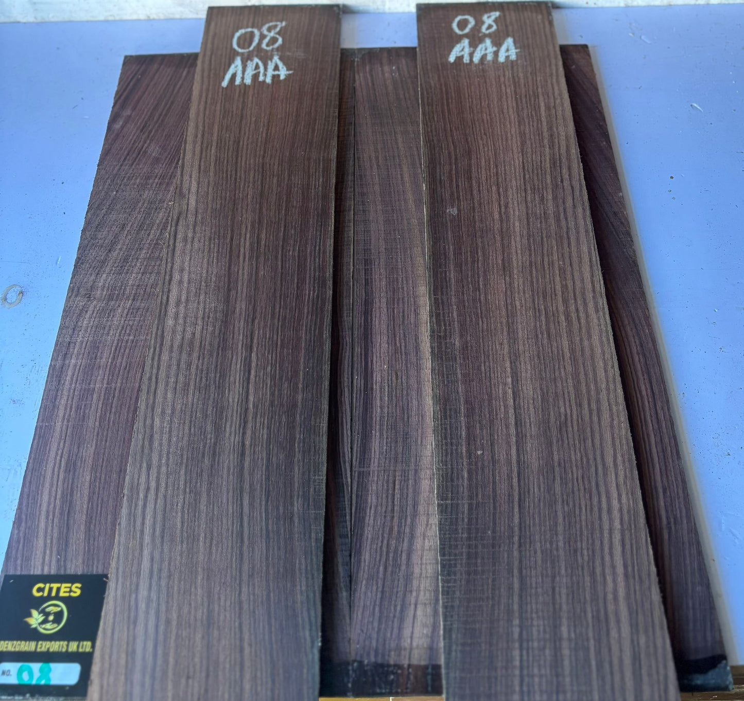 Indian Rosewood Back And Sides 08 AAA (Western)