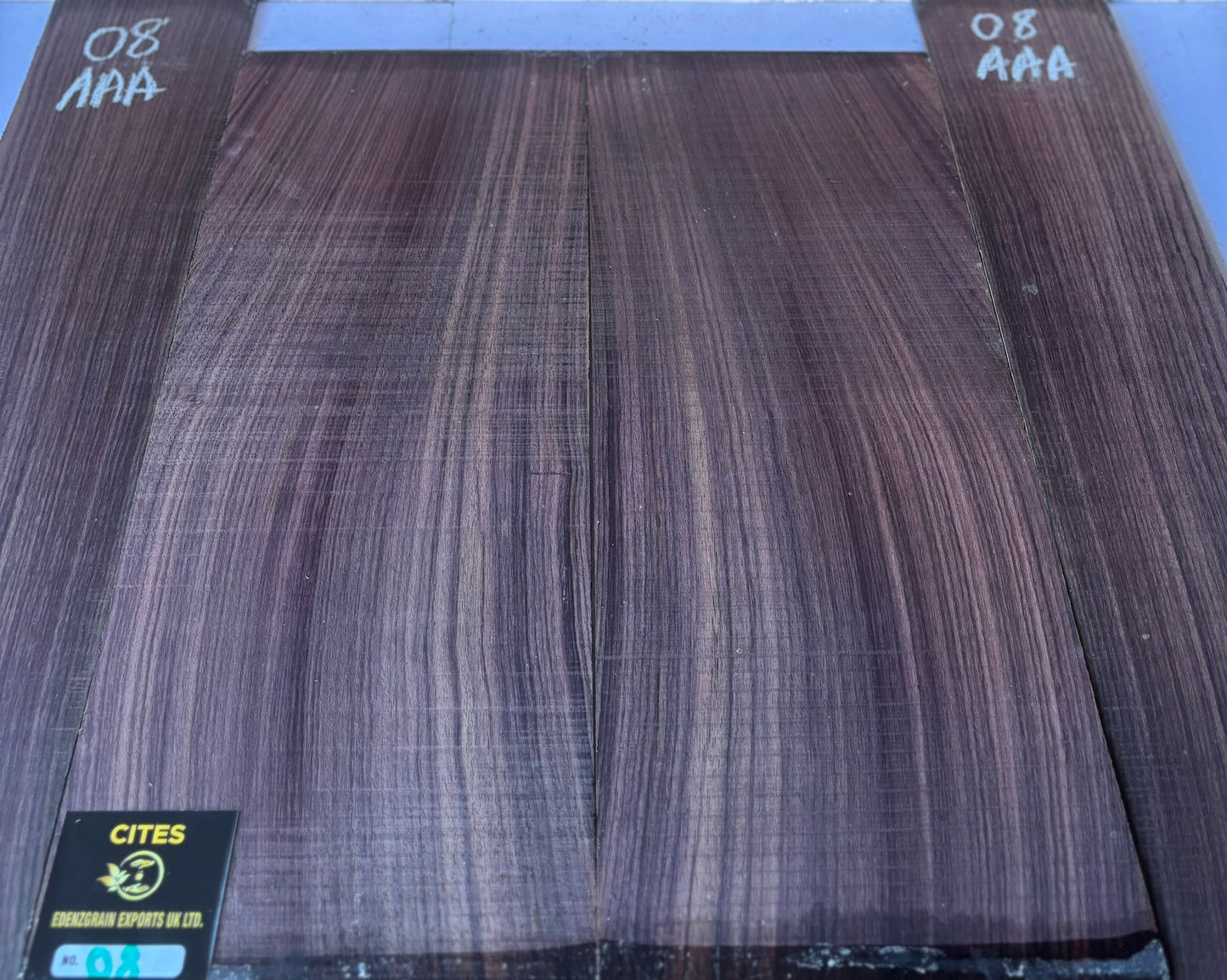 Indian Rosewood Back And Sides 08 AAA (Western)
