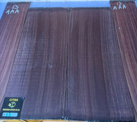 Indian Rosewood Back And Sides 13 AAA (Western)