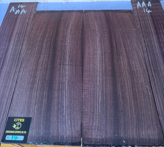 Indian Rosewood Back And Sides 14 AAA (Western)