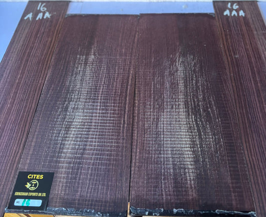 Indian Rosewood Back And Sides 16 AAA (Western)