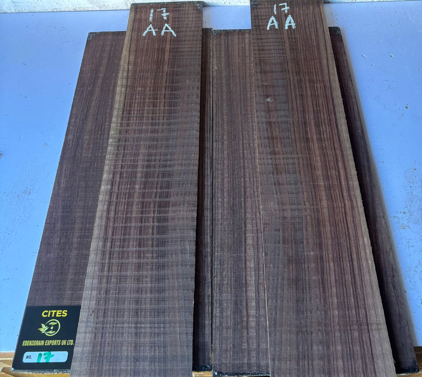 Indian Rosewood Back And Sides 17 AA (Western)