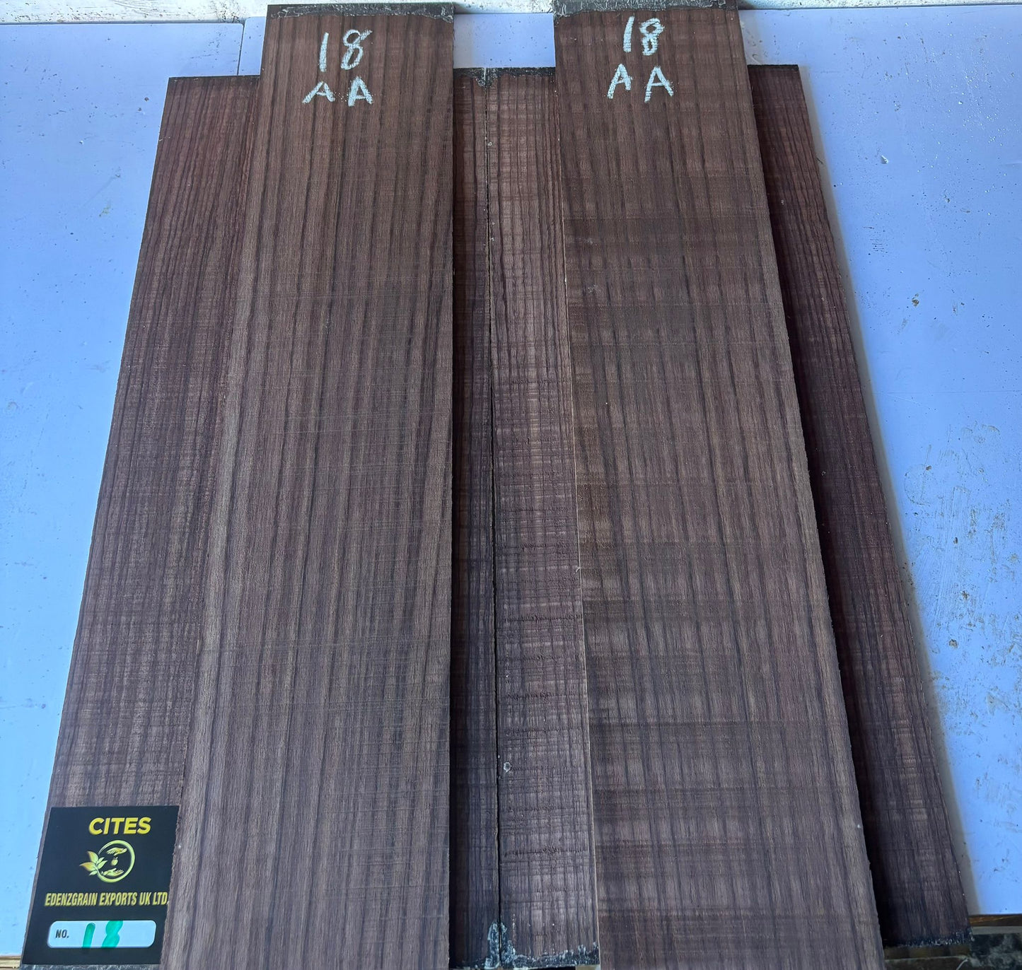 Indian Rosewood Back And Sides 18 AA (Western)