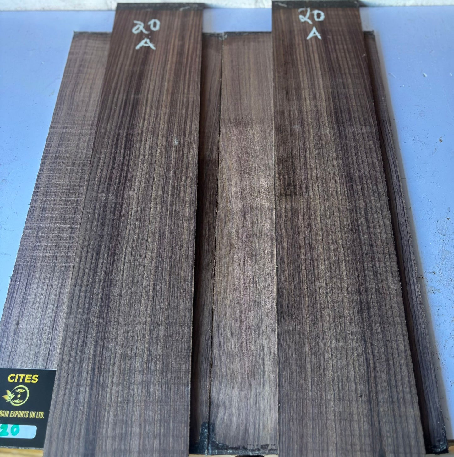 Indian Rosewood Back And Sides 20 A (Western)