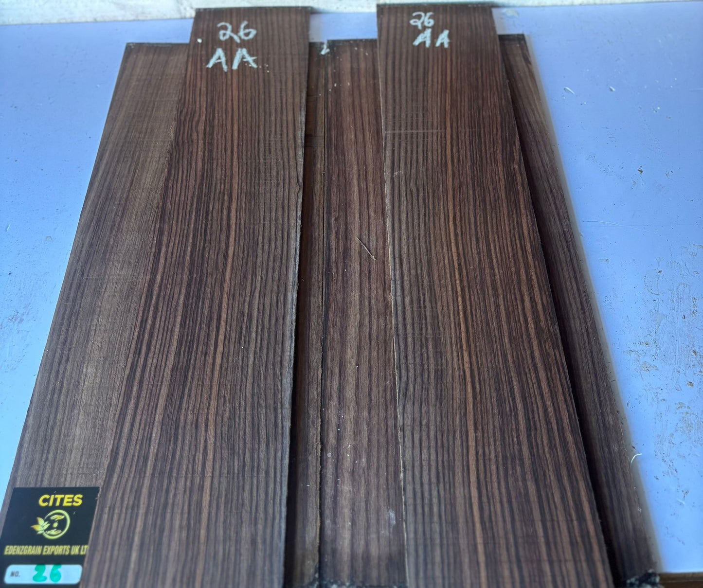 Indian Rosewood Back And Sides 26 A (Western)