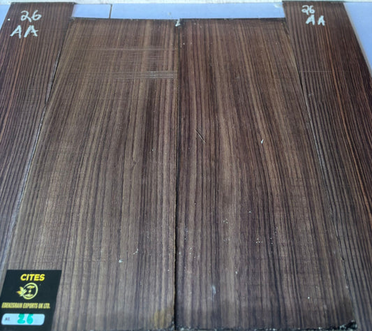 Indian Rosewood Back And Sides 26 A (Western)