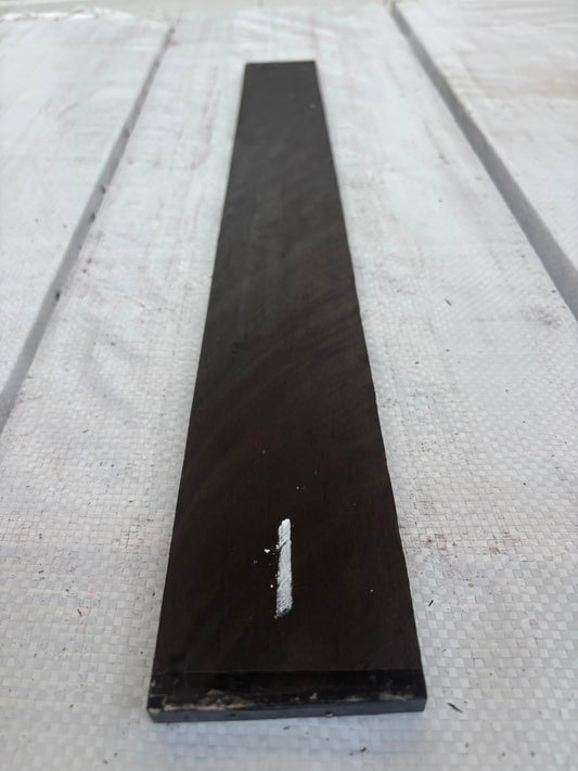 Indian Ebony Jet Black Finger Boards 1 AA